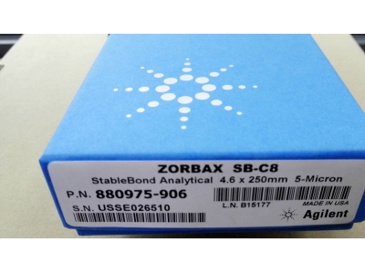 Agilent/安捷倫 ZORBAX SB-C8 4.6*250液相色譜柱，880975-906